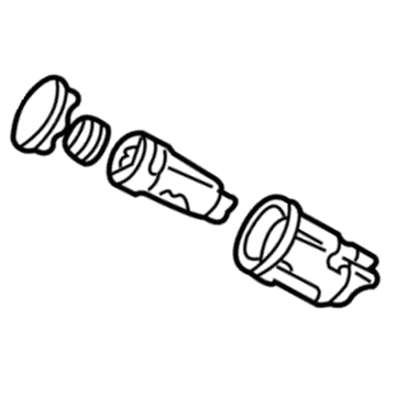 Mopar 4778146AB Lock Cylinder, Rear