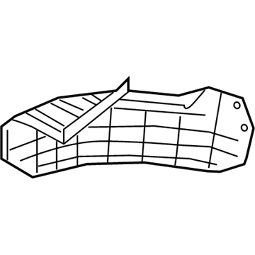 Ram 68332776AB Heat Shield