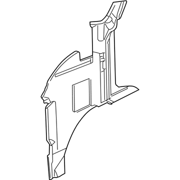 Mopar 55347221AH Inner Panel, Front Driver Side