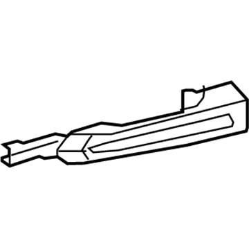 Chrysler Voyager Door Handle - 5RR21JSCAE