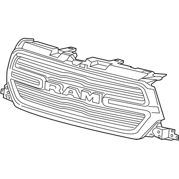 Ram Grille - 68404851AB