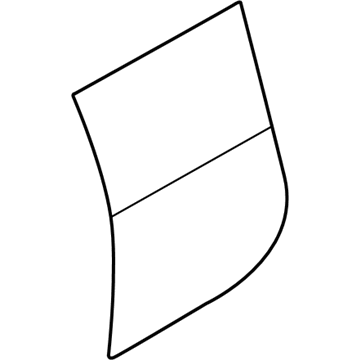 Mopar 68172489AA Stone Guard, Rear Driver Side