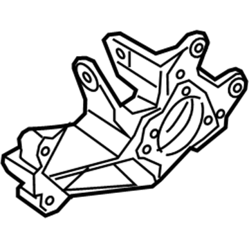 Mopar 68218016AC Knuckle, Rear Passenger Side