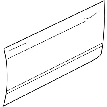 Mopar 55359311AA Outer Panel, Front Driver Side