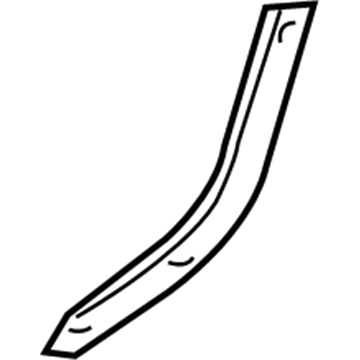 Mopar 5029200AB Lower Retainer, Passenger Side