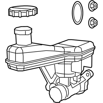 2023 Chrysler Voyager Brake Master Cylinder - 68308763AD