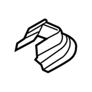Chrysler 5RT24DX9AB Track End Cap