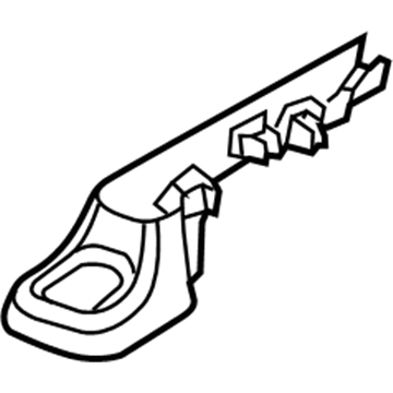 Chrysler 5RT20DX9AB Track End Cap
