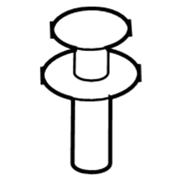 Dodge 6504521 Energy Absorber Retainer