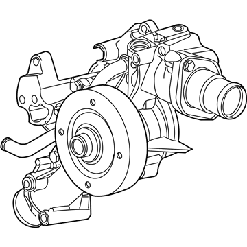 Ram 68346912AC Water Pump