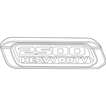 Ram Emblem - 68362210AC