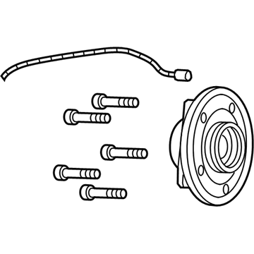 Ram Wheel Bearing - 68303538AH
