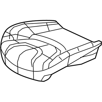 2022 Jeep Cherokee Seat Cushion - 6ST05LR5AB