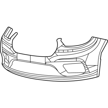 2023 Chrysler Voyager Bumper - 68505028AB