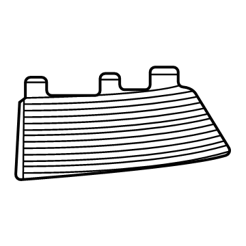 Mopar 6UL58DX8AB Speaker Grille, Rear Passenger Side