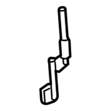 Mopar 68104022AB Lock Rod, Front Passenger Side