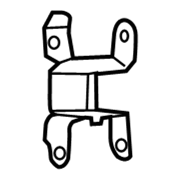 Mopar 55113664AI Lower Hinge, Rear