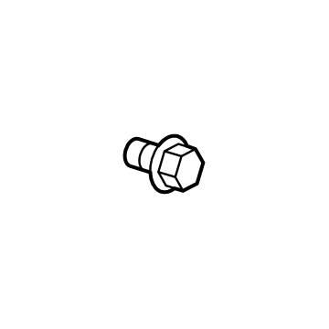 Ram 6509967AA Stop Bracket Bolt