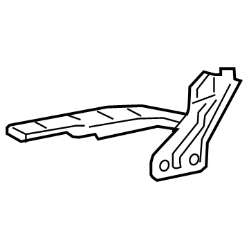 Mopar 68294807AB Hinge, Front Driver Side