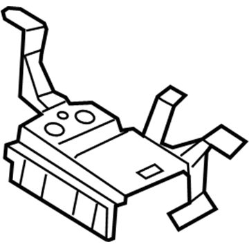 Mopar 68086317AA Seat Adjuster Bracket, Rear Passenger Side