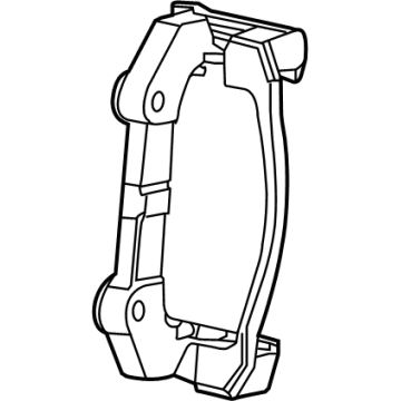 Jeep Brake Caliper Bracket - 68577100AA