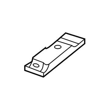 Ram 68156466AA Hold Down Lower Reinforcement