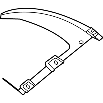 Mopar 4865646AD Splash Shield, Rear Lower Passenger Side