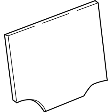 Jeep 68292956AC Door Glass