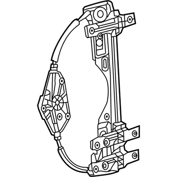 Jeep Compass Window Regulator - 68292133AA