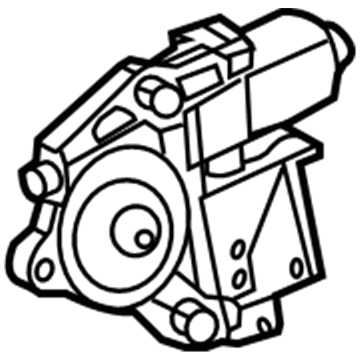 Jeep Compass Window Motor - 68292087AA