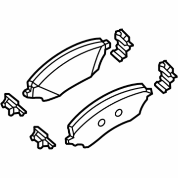 Ram 68603420AA Brake Pads