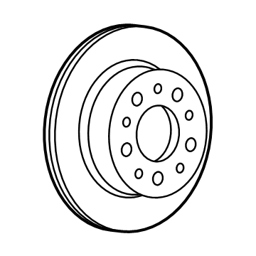 Ram ProMaster 2500 Brake Disc - 68507287AA