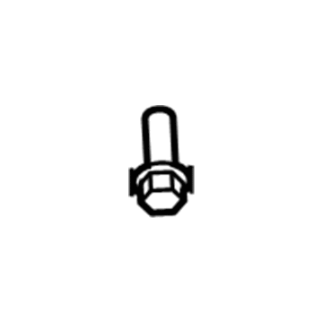 Jeep 6101455 Sunroof Frame Screw