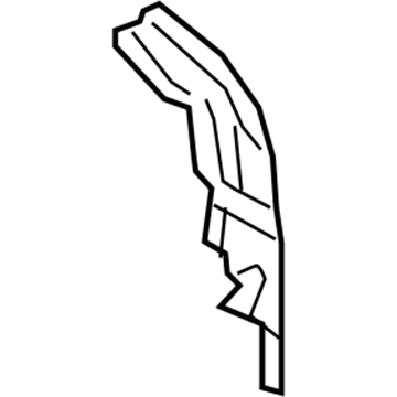 Mopar 68175002AC Tail Lamp Pocket, Rear Passenger Side