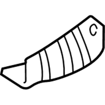Mopar 68263676AA Battery Tray Bracket