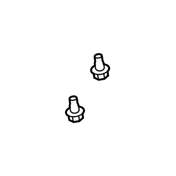 Mopar 6512669AA Heat Shield Retainer Screw