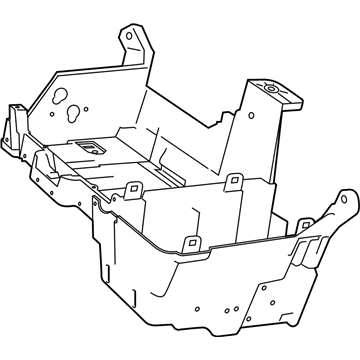 Ram 68350659AC Battery Tray
