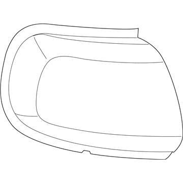 Mopar 55076526AC Parking/Turn Lamp, Front Passenger Side