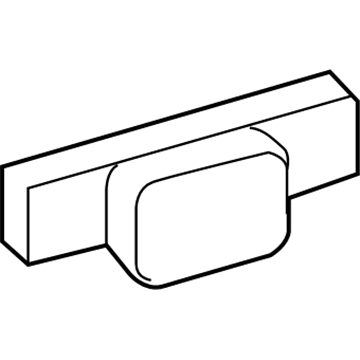 Mopar WG25DA4AD Body Side Molding, Silver Steel, Rear Driver Side