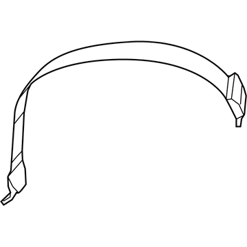 Ram 1XE65HL1AA Center Belt Assembly