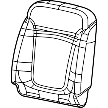 Mopar 7NB29U00AA Seat Back Cover, Front
