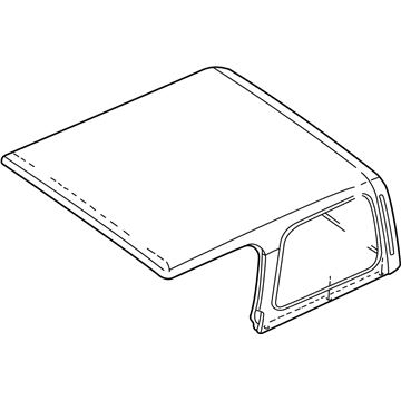 Mopar 5GN27BDLAS Top Assembly, Gray