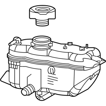 Jeep 68379825AB Reservoir Tank