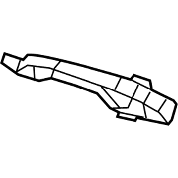 Dodge Durango Door Handle - 1MW30KFSAE
