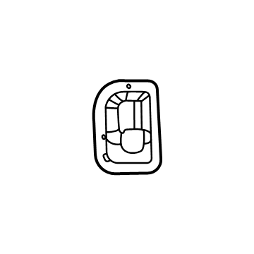 Jeep 6XG96GXHAA Tow Bracket Cover