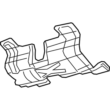 Mopar 68217802AB Heat Shield, Center