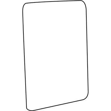 Jeep 68361968AA Mirror Glass