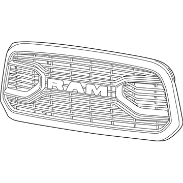Ram Grille - 6NM18SZ7AA