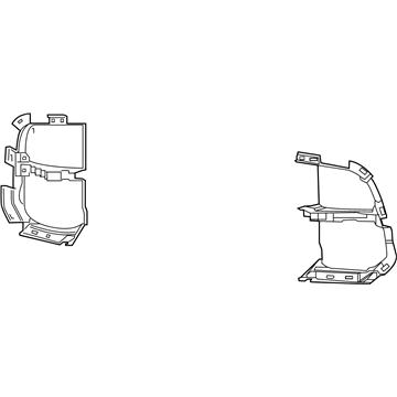 Mopar 68197701AB Closure Panel, Front Driver Side