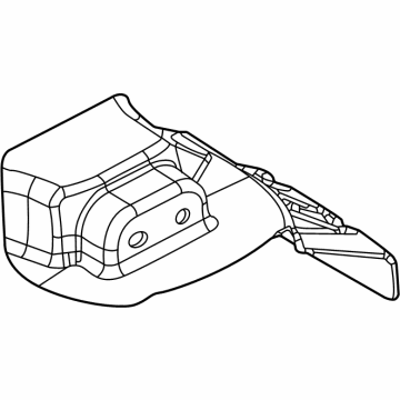 Mopar 68375862AA Shield, Passenger Side